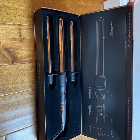 Three in one barrel size curling wand - Picture 2 of 2